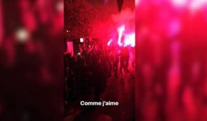 Le Collectif Ultras chauffe l'ambiance avant PSG-Real