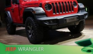 Jeep Wrangler en direct du salon de Genève 2018