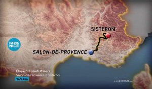 Les sprinteurs font de la résistance : le Topo de la 5e étape de Paris-Nice 2018