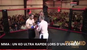 MMA : un KO ultra rapide lors d'un combat (vidéo)