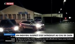 Frayeur cette nuit au CHU de Caen où personnel et patients ont passé la nuit confinés après l'intrusion d'un individu