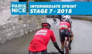 Sprint intermédiaire / Intermediate sprint - Étape 7 / Stage 7 - Paris-Nice 2018