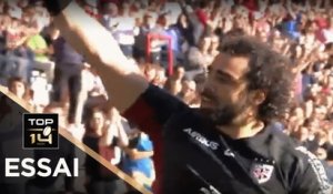 TOP 14 - Essai Yoann HUGET (ST) - Toulouse - Lyon - J20 - Saison 2017/2018