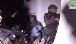 La police colombienne diffuse les images de l'arrestation d'un célèbre chef de cartel