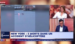 New York : Un hélicoptère s’écrase dans l’East River ! (Vidéo)