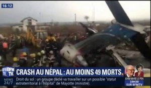 Au moins 49 morts après le crash d'un avion au Népal