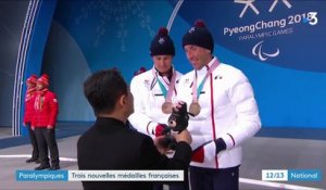 Paralympiques : trois nouvelles médailles françaises