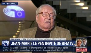Changer le nom du Front national est "à la fois stupide, inutile et choquant", estime Jean-Marie Le Pen