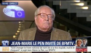 "Faire un congrès prétendument national avec un étranger me paraît paradoxal", estime Jean-Marie Le Pen au sujet de Steve Bannon