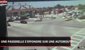 Floride : Une passerelle s’effondre sur une autoroute, plusieurs morts (vidéo)