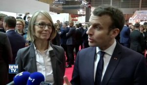 "J’ai décidé de ne pas me rendre sur le salon de la Russie", déclare Macron au Salon du Livre