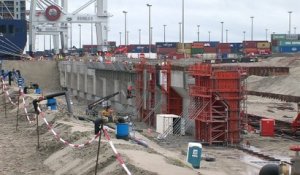 Actus : extension du quai de Flandre au port ouest - 14 Mars 2018