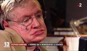 Stephen Hawking : l'homme qui a démocratisé la science