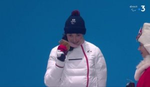 Jeux Paralympiques - Slalom Géant Femmes (Debout) - Marie Bochet reçoit sa 3e médaille d'or !