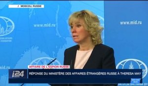 Réponse du ministère des Affaires étrangères russe à Theresa May