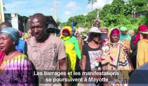 Mayotte: les manifestations continuent