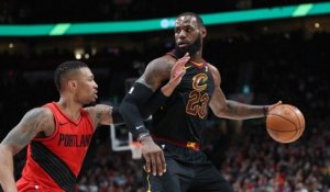 NBA : Portland résiste à un énorme LeBron James
