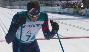 Jeux Paralympiques - Ski de Fond - 10 km Hommes malvoyants : Thomas Clarion au pied du podium