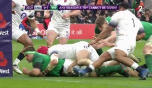 6 Nations : Deuxième essai irlandais après un nouvel arbitrage vidéo !