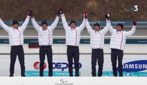Jeux Paralympiques - L’équipe de France sur la plus haute marche du podium à PyeongChang