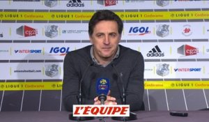 Pélissier «On laisse Troyes derrière nous» - Foot - L1 - Amiens