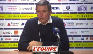 Laurey «Si on continue comme ça, on va se maintenir» - Foot - L1 - Strasbourg