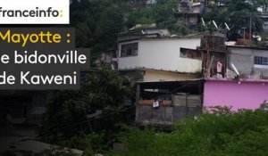 Mayotte, le bidonville de Kaweni