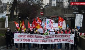 Saint-Brieuc. 3.500 personnes battent le pavé