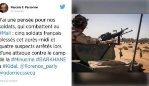 Cinq soldats français blessés à Kidal, dans l’est du Mali.