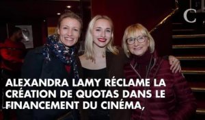 Alexandra Lamy, payée 3 fois moins que Jean Dujardin dans "Un gars, une fille"