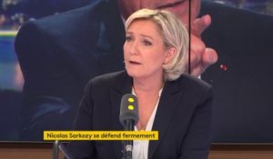 "Le statut des cheminots n'est pas la raison de la dette de la SNCF", dénonce Marine Le Pen