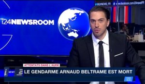 Attentat dans l'Aude : le lieutenant-colonel Arnaud Beltrame a succombé à ses blessures