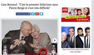 Sidaction : la dernière promesse de Line Renaud à Pierre Bergé