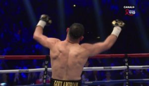 Soirée Boxe au Palais des Sports de Marseille - Arsen Goulamirian est champion du monde WBA des lourds-légers !