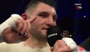 Soirée Boxe au Palais des Sports de Marseille - La réaction d'Arsen Goulamirian, nouveau champion du monde WBA des lourds-légers