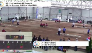 Finales,  troisième tour, tirs progressif, rapide en simple et rapide en double -18, France Clubs Jeunes, Limoges 2018