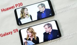 Huawei P20 vs Samsung Galaxy S9 : le duel