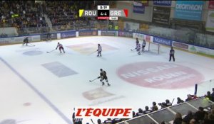 le but de la victoire pour Rouen - Hockey sur glace - Ligue Magnus