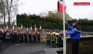 Lannion .L'hommage à Arnaud Beltrame