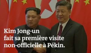 Kim Jong-un fait son premier voyage non-officiel en Chine