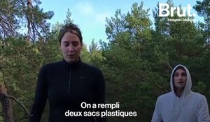 Le "plogging", la course aux déchets