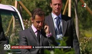 Affaires des écoutes : Nicolas Sarkozy renvoyé en correctionnelle