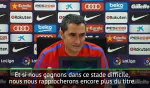 30e j. - Valverde: "Le déplacement à Séville est un match clé"