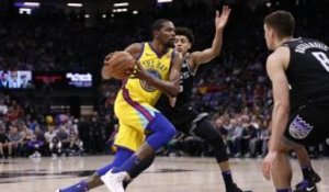 NBA : Les Warriors se relancent face aux Kings