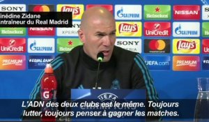 Football/Juve-Real: "L'ADN des deux clubs est le même" (Zidane)