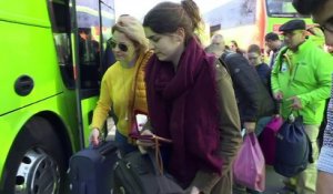 Grève SNCF: ruée vers les bus en gare routière de Strasbourg