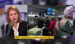 Grève SNCF : "Il y a un groupe de leaders qui s’opposent à toute négociation et qui organisent et structurent la grève. Quel dommage d'entrer en grève alors même que la négociation n’est pas finie", regrette Marie Lebec, députée LREM des Yvelines #TEP