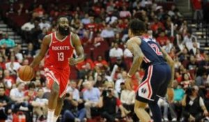 NBA : Les Rockets déroulent, Harden frôle le triple-double