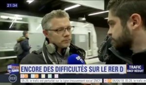 “Une heure de plus à l’aller, une heure de plus au retour” témoigne un usager du RER D