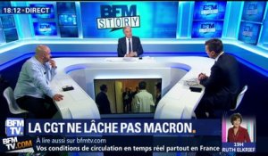 Grève SNCF: la CGT ne lâche pas Emmanuel Macron (1/2)